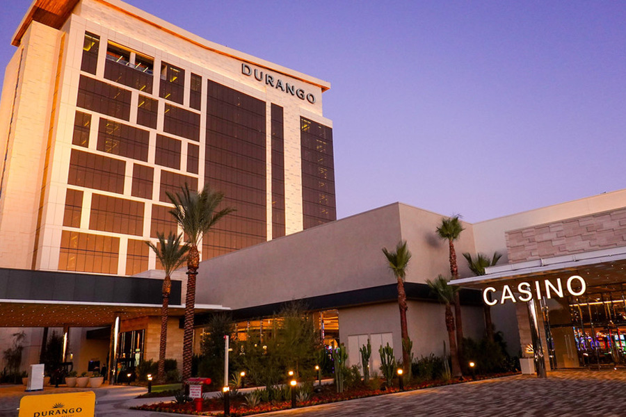 Exterior of the Durango casino and hotel.