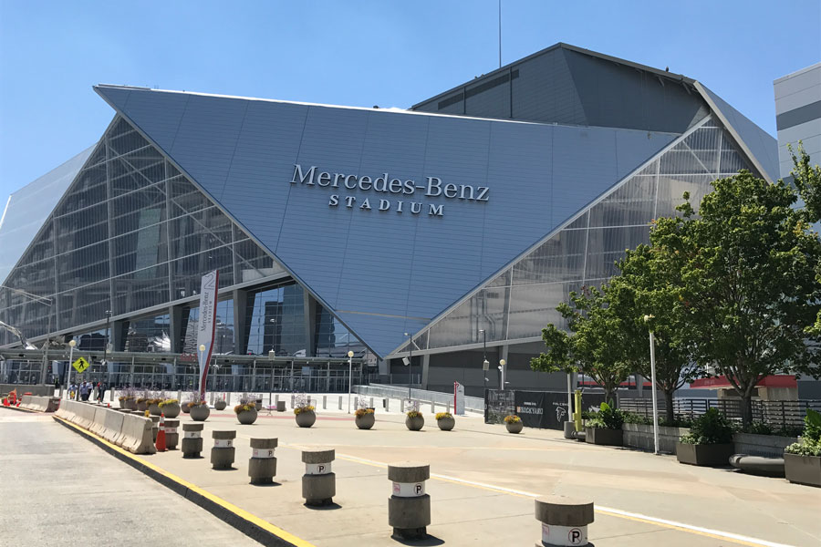 Mercedes Benz Exterior entrance